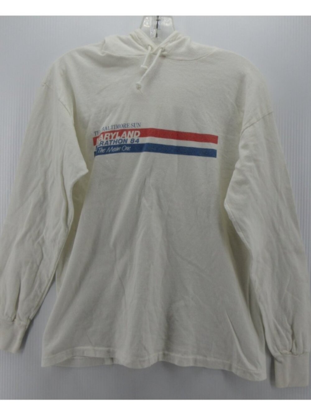 VGT Maryland Marathon Shirt L (SMALL) 1984 The Baltimore Sun Rhino *